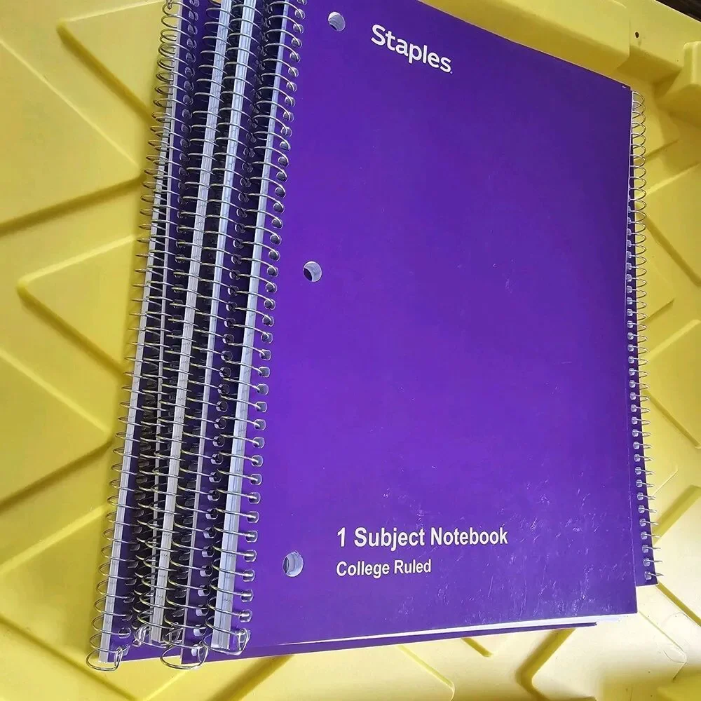College Ruled 1-Subject Notebook Green 70 Sheets 8 x 10.5 in School Notebook